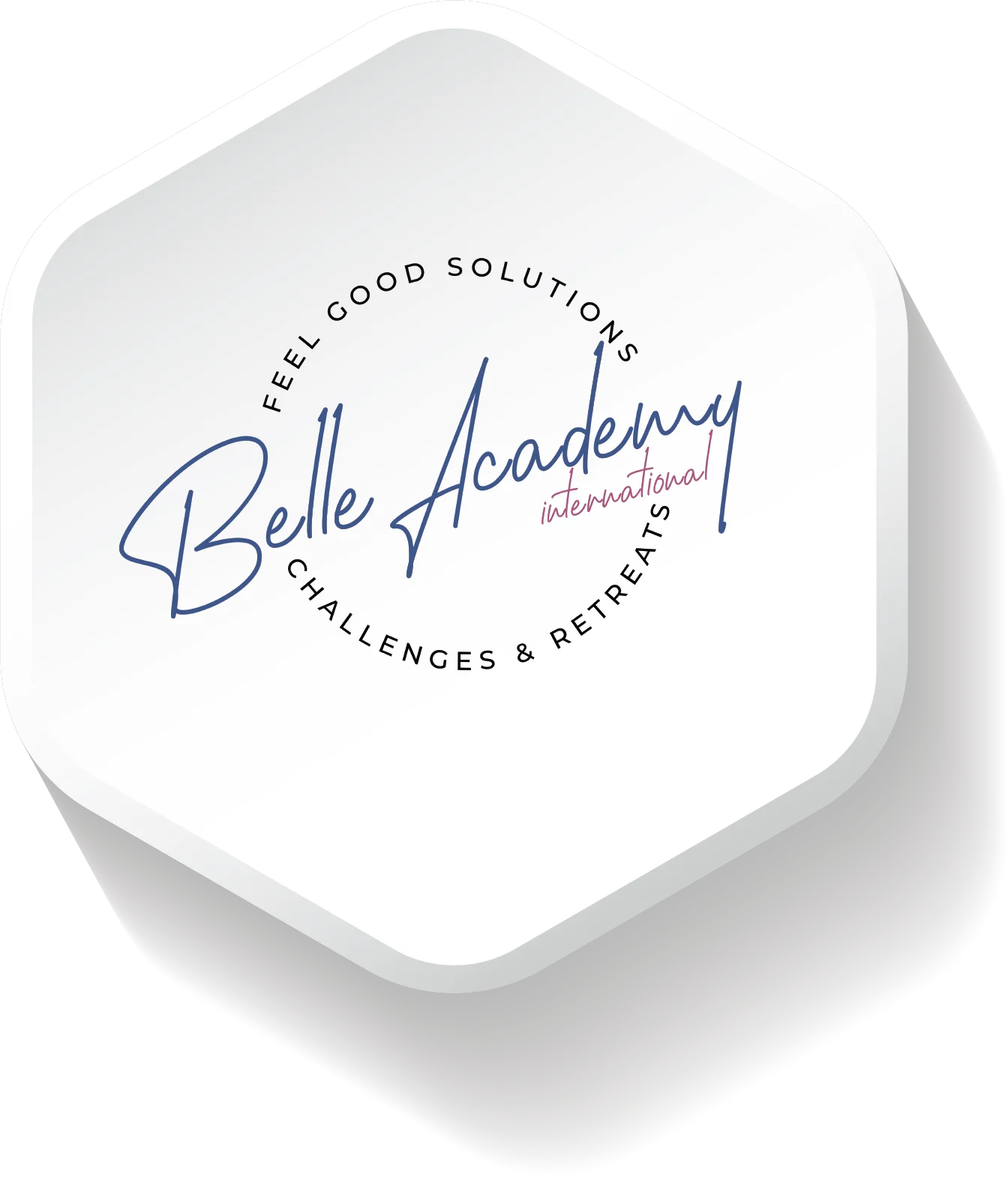WellForm Triangle InfoChart Icon 2024 Belle Academy Logo Symbol